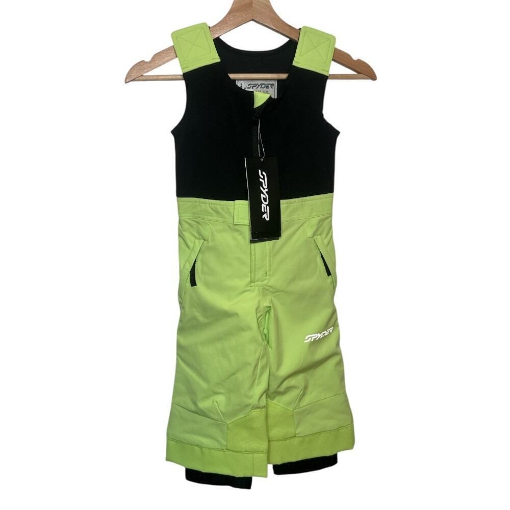 Spyder Green Lime EXO Shield Expedition Ski Snow Pant Toddler Size 2 NWT